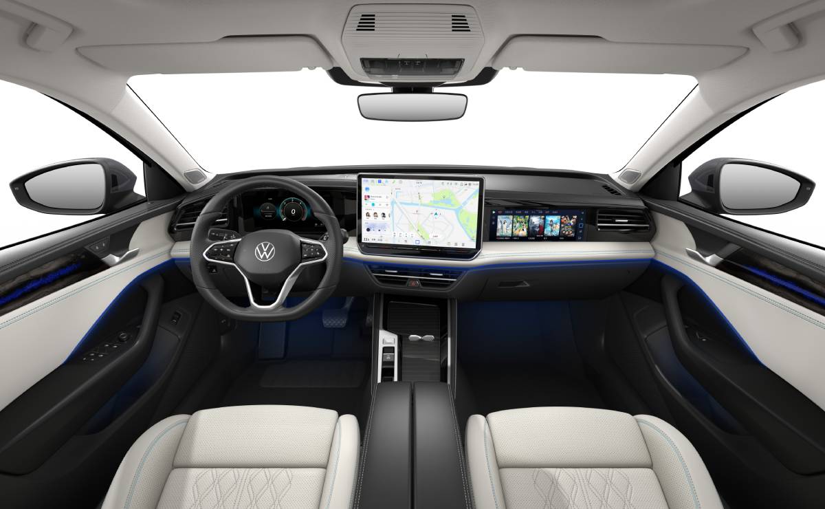 MDP Volkswagen Magotan PHEV por dentro Volkswagen Magotan PHEV: El Nuevo Sedán que Revoluciona el Segmento