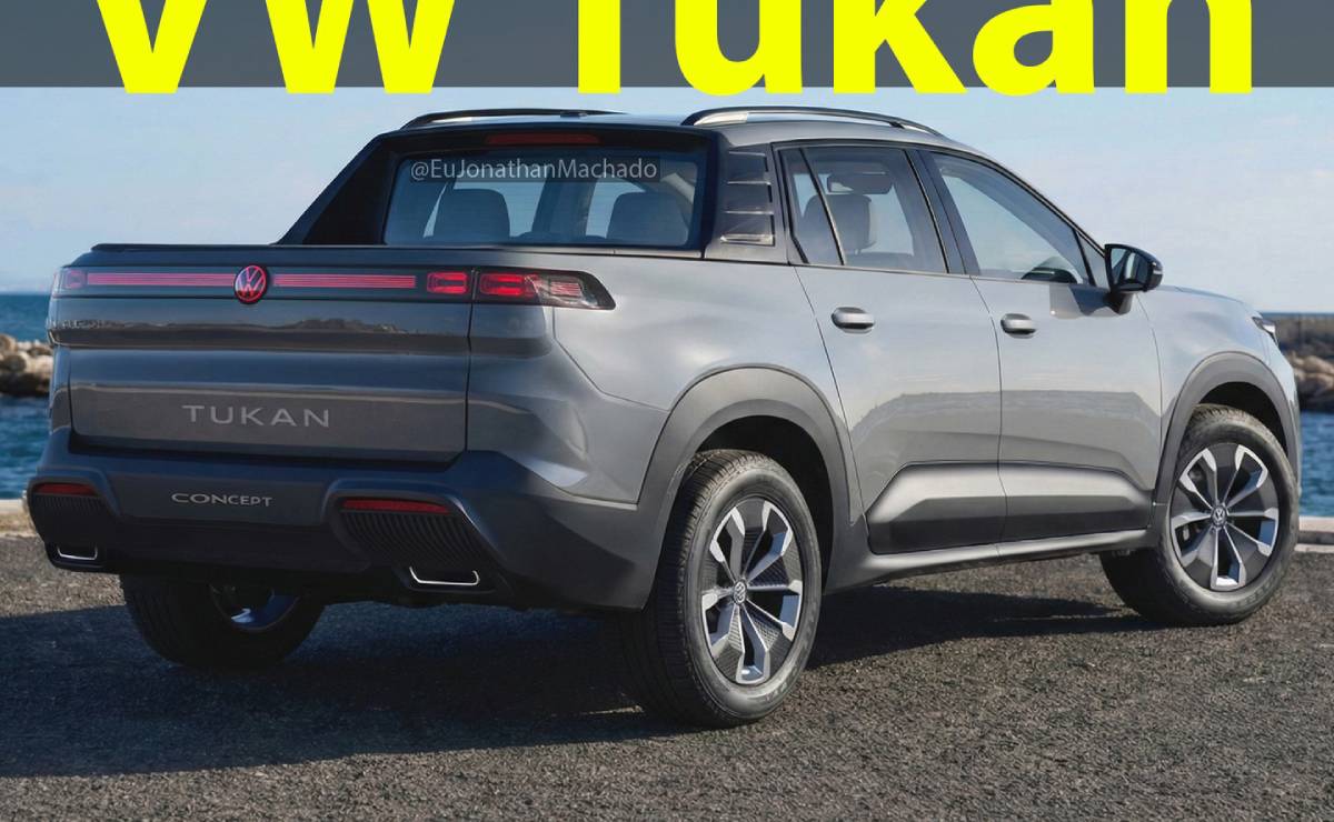 MDP Volkswagen Tukan trasera Volkswagen Tukan: La Nueva Apuesta Compacta que Revolucionará el Segmento de Pick Ups