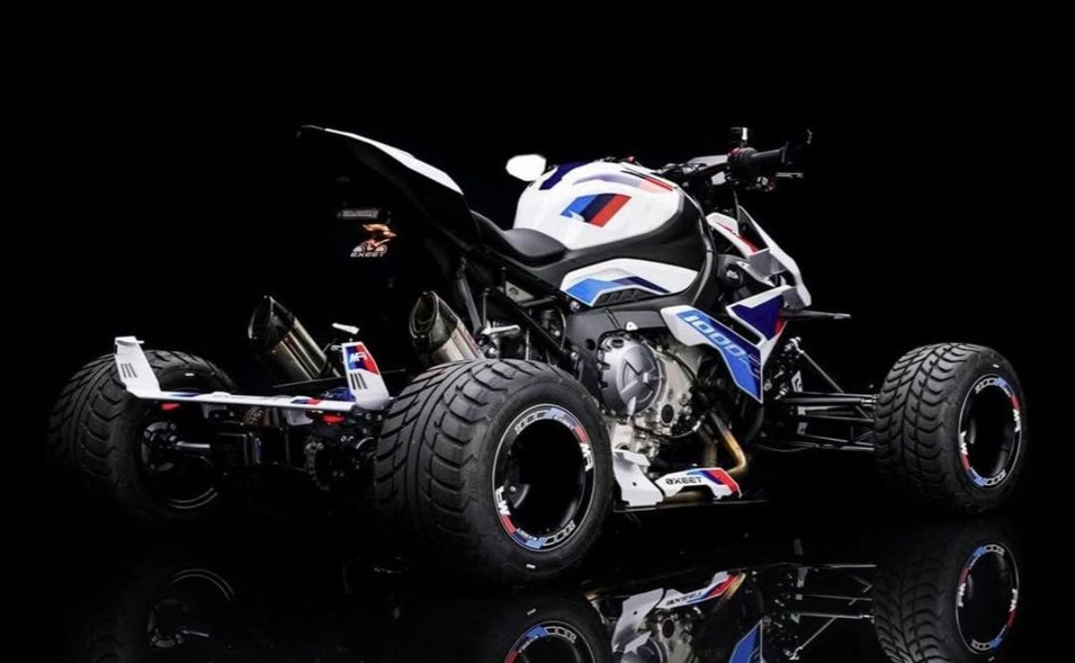 MDP quad bmw exeet mr 1 ¿Por qué transformar una BMW 1000 R en un cuatriciclo? La visión audaz de Exeet