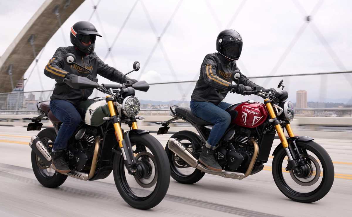 MDP Bajaj Triumph Speed 400 Scrambler 400 X accion 1 ¿Un nuevo capítulo para Triumph? La Speed 400 y la Scrambler 400 X aterrizan en el segmento mediano