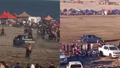 Impactante incidente en el Enduro de Verano: Volkswagen Amarok y las maniobras peligrosas en Villa Gesell MDP Conductores Volkswagen Amarok picada Villa Gesell 1 Impactante incidente en el Enduro de Verano: Volkswagen Amarok y las maniobras peligrosas en Villa Gesell