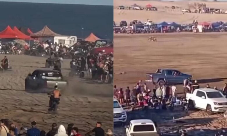 Impactante incidente en el Enduro de Verano: Volkswagen Amarok y las maniobras peligrosas en Villa Gesell MDP Conductores Volkswagen Amarok picada Villa Gesell 1 Impactante incidente en el Enduro de Verano: Volkswagen Amarok y las maniobras peligrosas en Villa Gesell