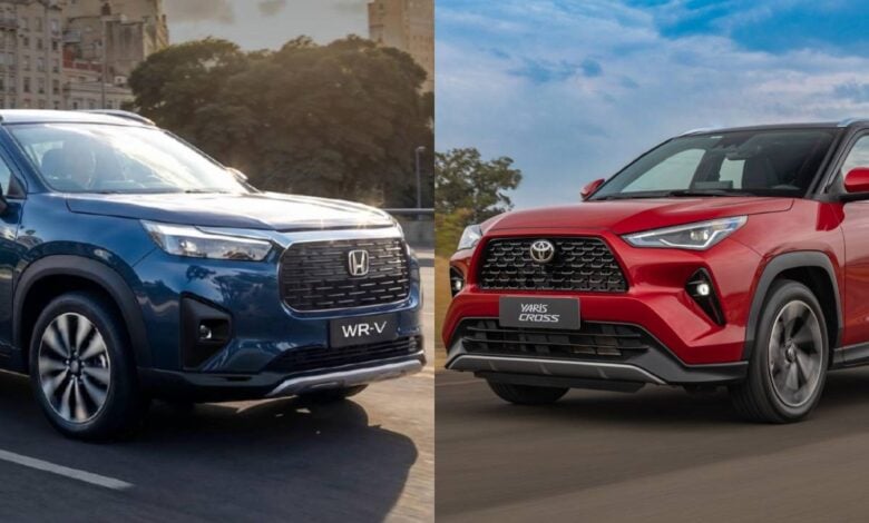 MDP Nuevo Honda WR V vs Toyota Yaris Cross Nuevo Toyota Yaris Cross vs Honda WR-V: ¿Cuál conquistará el corazón de los argentinos?
