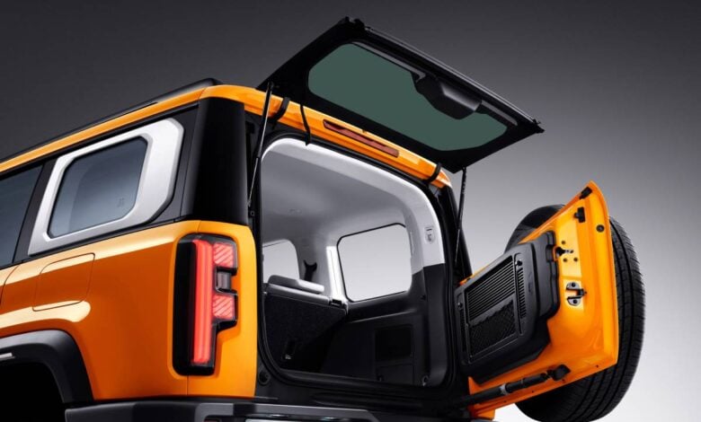 ¿Es el nuevo BAIC BJ40 la revolución que esperábamos en el mercado argentino de SUVs? MDP SUV BAIC BJ40 baul ¿Es el nuevo BAIC BJ40 la revolución que esperábamos en el mercado argentino de SUVs?