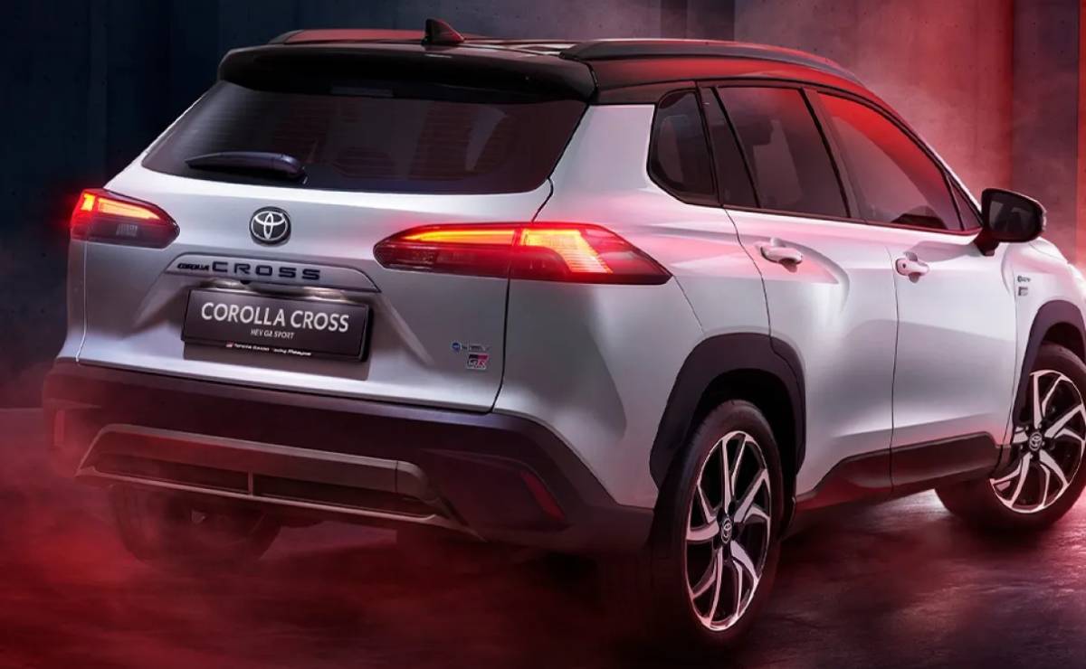 MDP Toyota Corolla Cross GR Sport 2026 trasera Toyota Corolla Cross GR Sport 2026: ¿Será el rediseño más esperado del año?