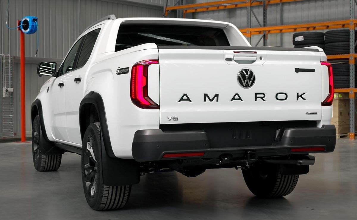 MDP Volkswagen Amarok V6 parte trasera Volkswagen Amarok V6: La Evolución De La Pick-Up Más Victoriosa Llega a Australia