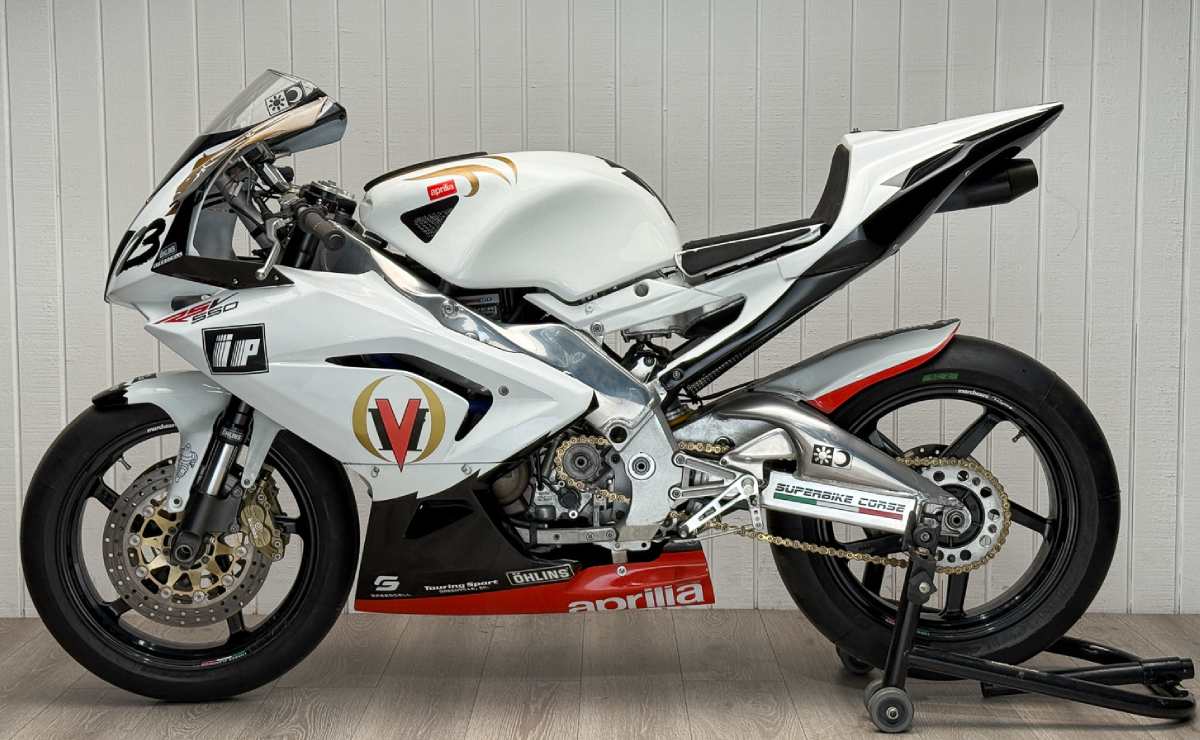 MDP aprilia rsv550 ¿Cómo se transforma una Aprilia RS250 en una joya única del motociclismo?