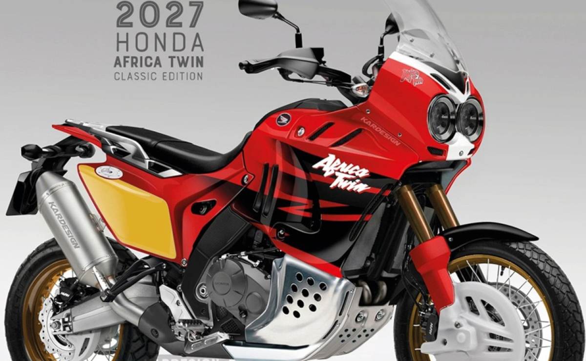 MDP honda africa twin classic edition La Honda CRF 1100L Africa Twin renace con un toque retro: la 'Classic Edition'