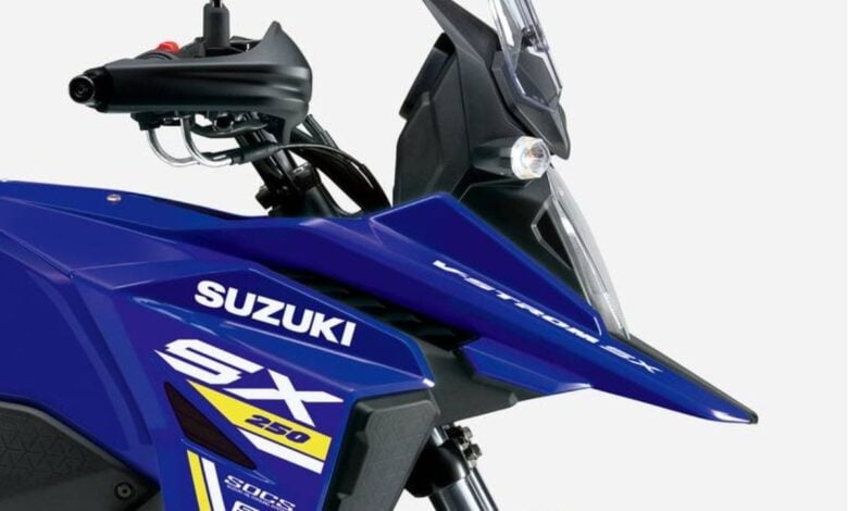 MDP suzuki v strom 250sx Suzuki V-Strom 250SX: La Aventura se Renueva con un Nuevo Color en Japón