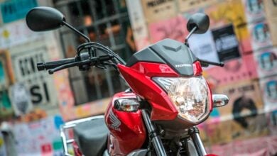 MDP Honda gaucha GLH 150 roja detalle faro principal Honda GLH 150: ¿La Nueva Reina de las Calles Latinoamericanas?