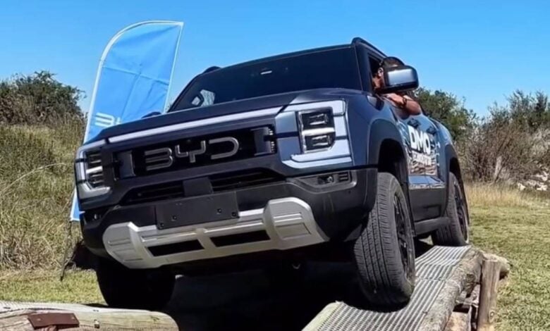 ¿La nueva BYD Shark DMO revolucionará el mercado de pickups en Argentina? MDP Pick up BYD Shark primer vistazo 2 ¿La nueva BYD Shark DMO revolucionará el mercado de pickups en Argentina?