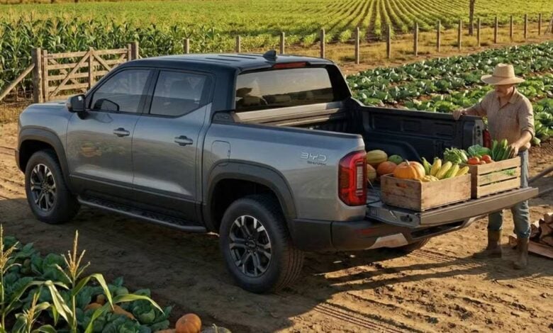 MDP Pick up BYD mas barata que Hilux trasera ¿La Nueva Pick-Up de BYD Será el Gran Rival Accesible del Mercado?