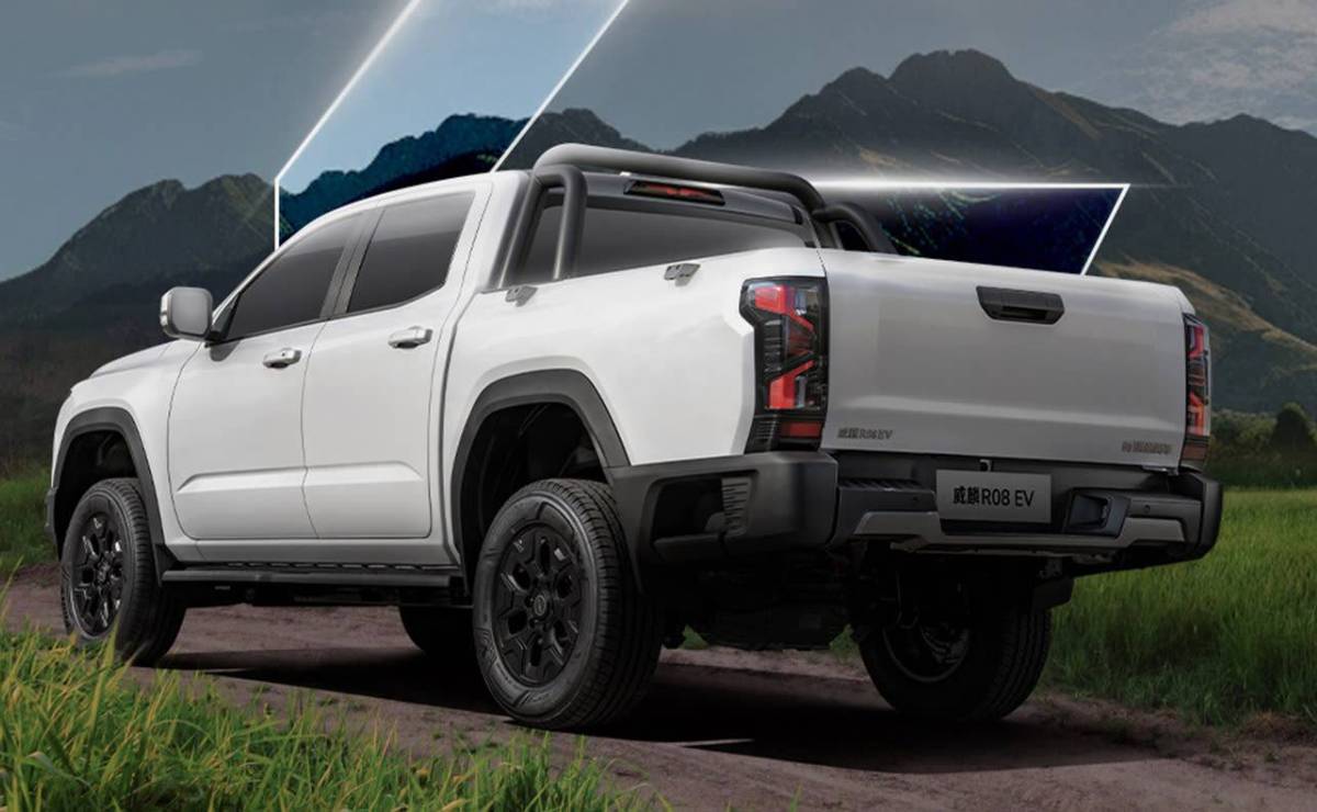 MDP Pick up Chery Rely R08 EV trasera ¿Está el mercado de pick-ups listo para la revolución eléctrica? Chery lanza su Rely R08 EV