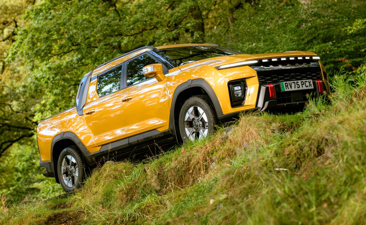 MDP Pick up KGM Musso EV accion La Revolucionaria Pick Up Eléctrica de KGM Motors: Una Nueva Era para el Mercado del Reino Unido