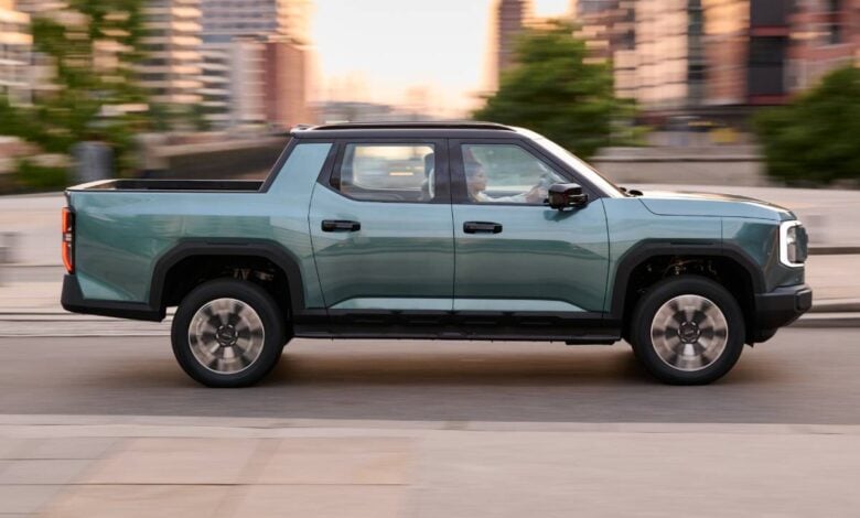 MDP Pick up Maxus e Terron 9 accion Maxus ingresa al mercado local con una pick-up eléctrica que redefine el juego