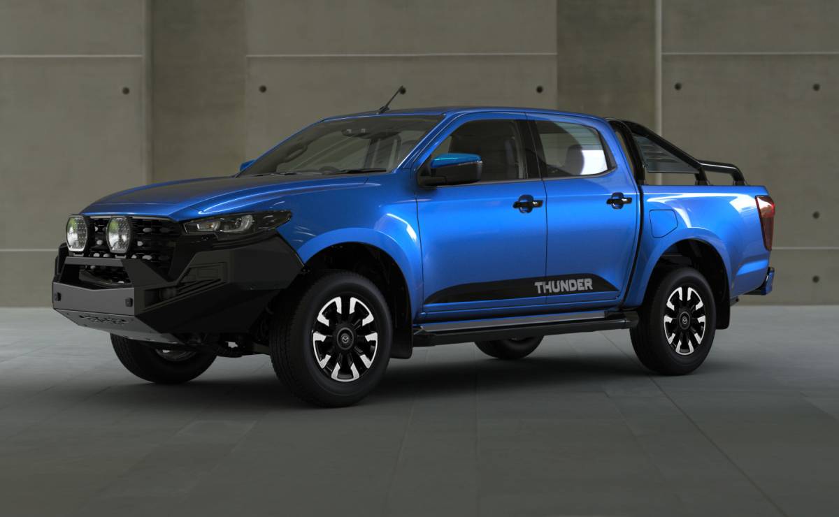 MDP Pick up Mazda BT 50 Thunder frente Mazda BT-50: La Novedosa Actualización que Revolucionará el Mercado de Pick Ups Medianas