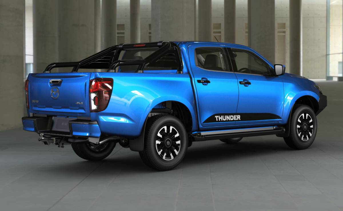 MDP Pick up Mazda BT 50 Thunder trasera Mazda BT-50: La Novedosa Actualización que Revolucionará el Mercado de Pick Ups Medianas