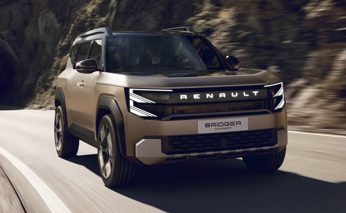 MDP Renault Bridger Concept accion Renault Bridger Concept: El Nuevo SUV Eléctrico que Revolucionará el Segmento B en Mercados Emergentes