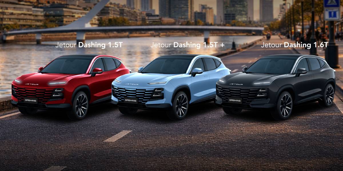 MDP SUV Jetour Dashing gama Jetour Dashing amplía su gama: Un SUV que enfrenta al mercado con más opciones