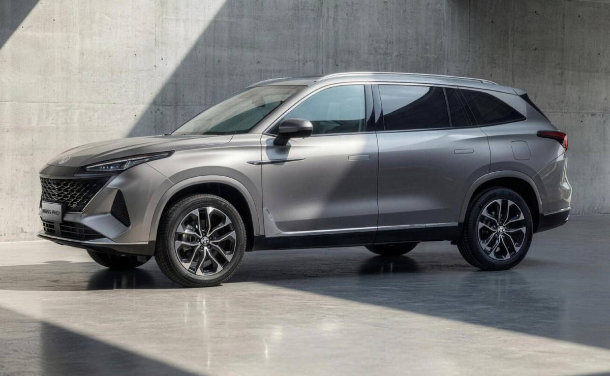 MDP SUV MG S9PHEV perfil MG S9PHEV: La incursión híbrida que redefine el SUV familiar en Europa