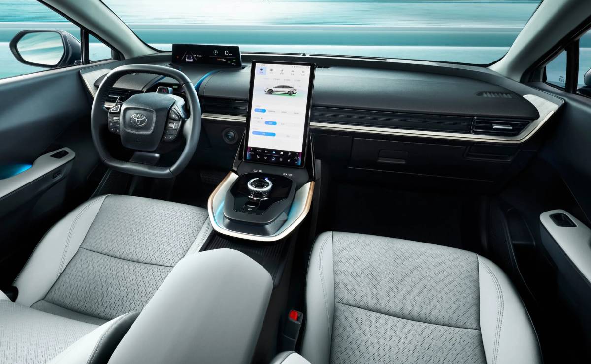 ¿Puede Toyota Revolucionar el Mercado de Autos Eléctricos en China? MDP SUV Toyota BZ3 interior ¿Puede Toyota Revolucionar el Mercado de Autos Eléctricos en China?