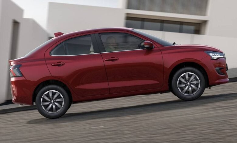 MDP Sedan Suzuki Dzire 2026 perfil Suzuki Dzire 2026: ¿El sedán compacto que reinventará su segmento?
