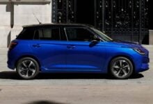 MDP Suzuki Swift Hybrid perfil El Regreso del Suzuki Swift: ¿El Pequeño Gigante Que Revivirá la Pasión Noventera?