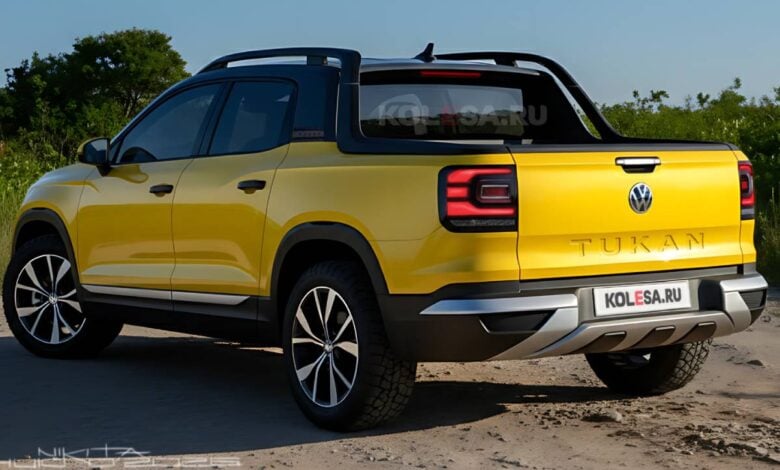 MDP Volkswagen Tukan trasera 1 Volkswagen Tukan: La Nueva Generación de Pick-Ups Sostenibles