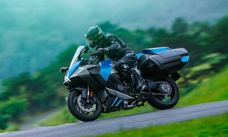 MDP kawasaki hidrogeno ¿Revolución en dos ruedas? Kawasaki presenta la Ninja H2 HySE, la primera moto con motor de hidrógeno