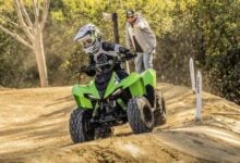 MDP kawasaki kfx90 1 Kawasaki KFX 90: El Cuatriciclo Ideal para Jóvenes Aventureros