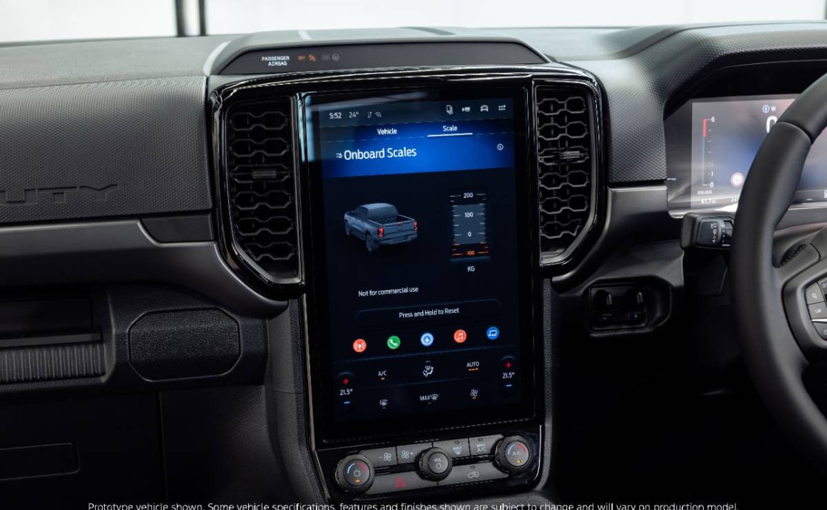 MDP Ford Ranger Super Duty pantalla La Nueva Ford Ranger: Evolución para el Trabajo Intensivo