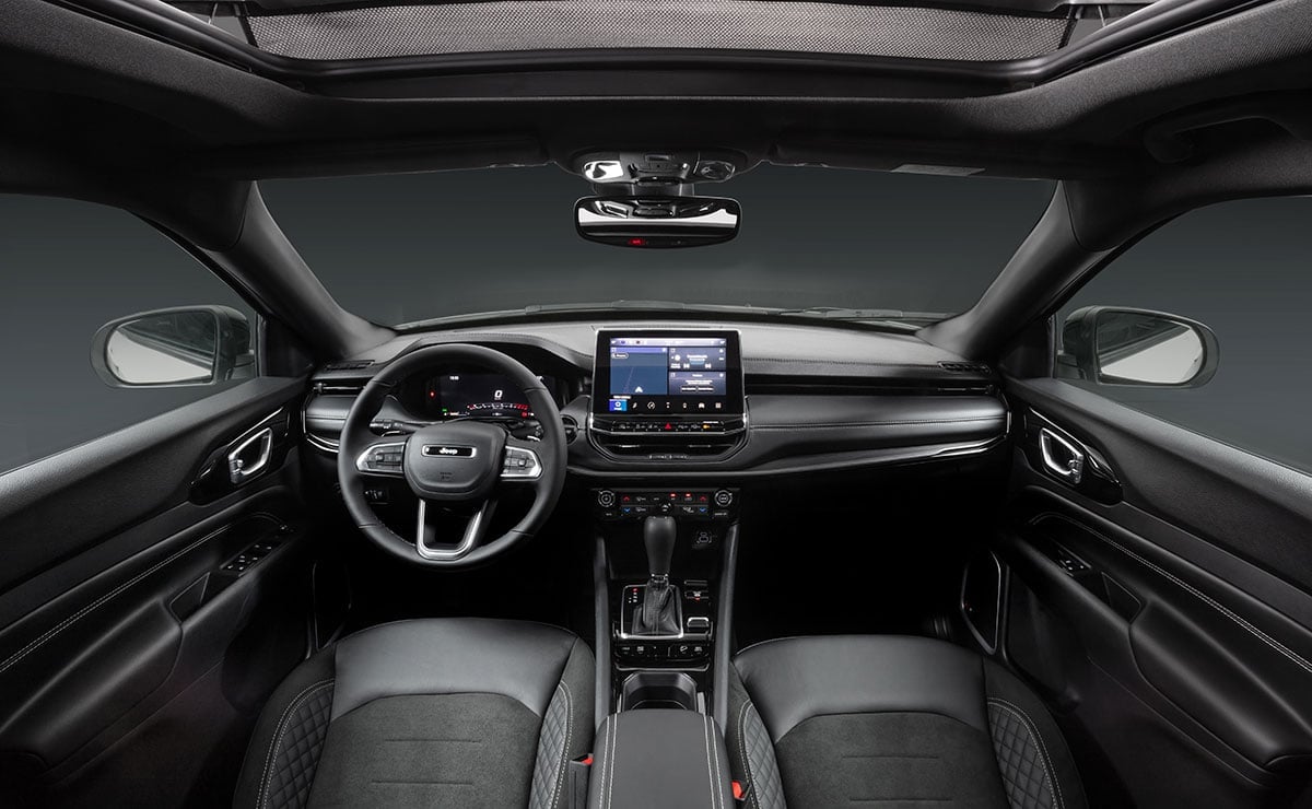 MDP Jeep Compass Blackhawk interior ¿Llegó el momento de cambiar de SUV? Jeep revoluciona el mercado con descuentos increíbles