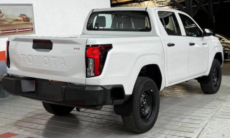 MDP Nueva Toyota Hilux base trasera 1 Toyota Hilux 2026: La Variante de Trabajo que Revolucionará el Mercado
