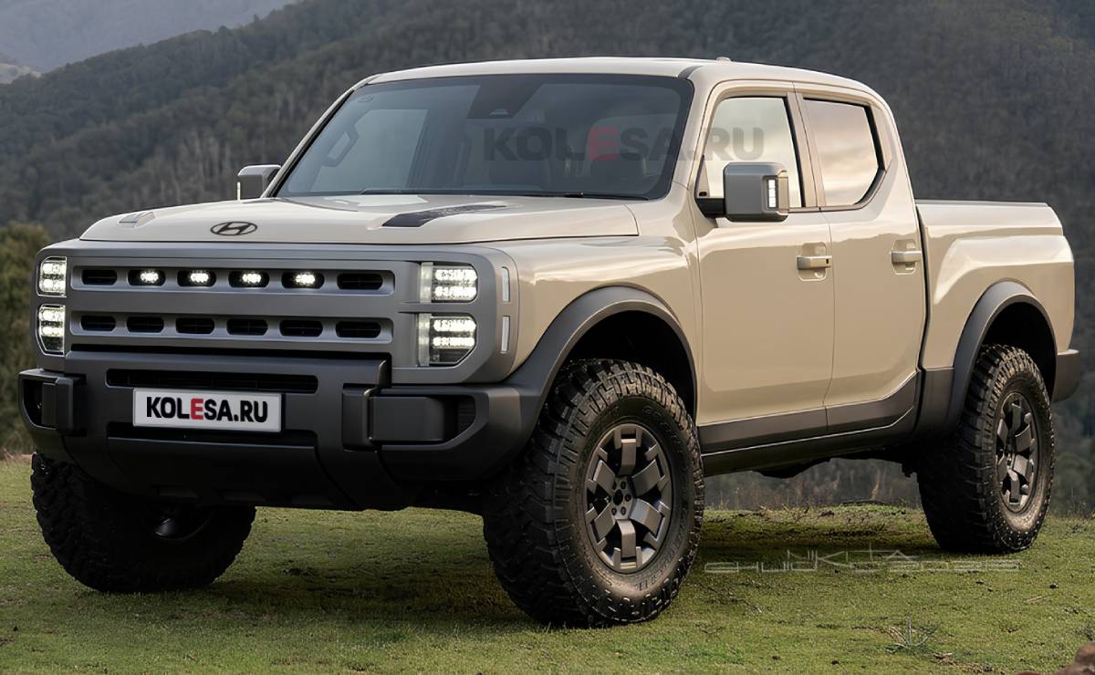 MDP Nueva pick up Hyundai frente Nueva Pick-Up de Hyundai: ¿Listos para la Revolución en el Segmento de Camionetas Medianas?