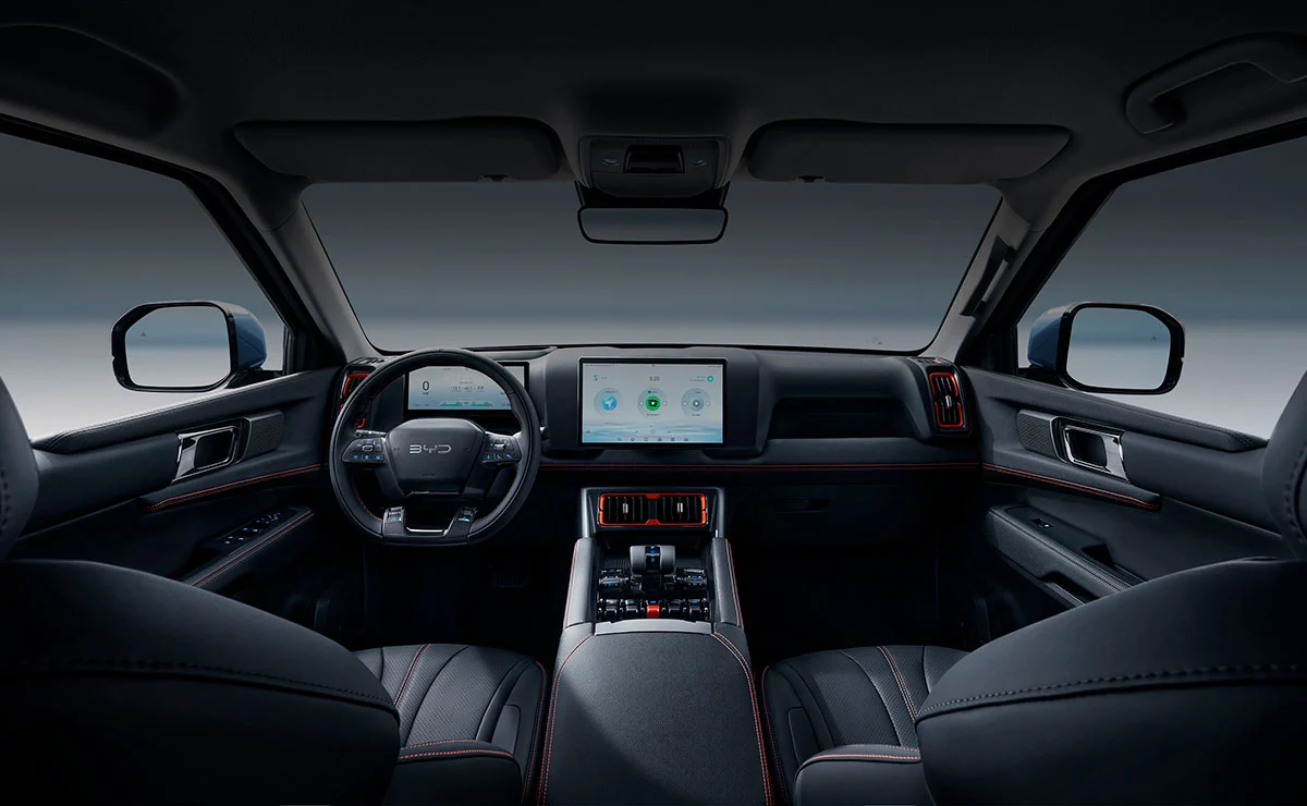 MDP Pick up BYD Shark interior ¿La nueva reina de las camionetas? La BYD Shark deslumbra en Mendoza