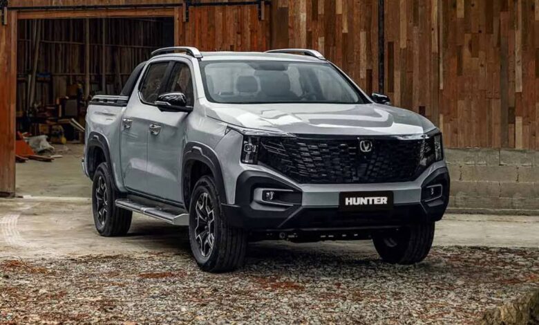 MDP Pick up Changan Hunter Reev frente Changan Hunter REEV: La Revolución Híbrida en el Mundo de las Pick-ups Llega a Latinoamérica