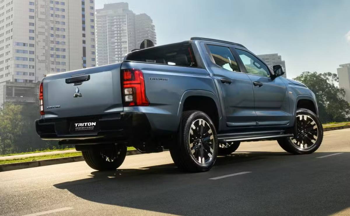 MDP Pick up Mitsubishi Triton Tarmac trasera ¿Por qué la Mitsubishi Triton Tarmac es la pick-up más esperada del 2027?