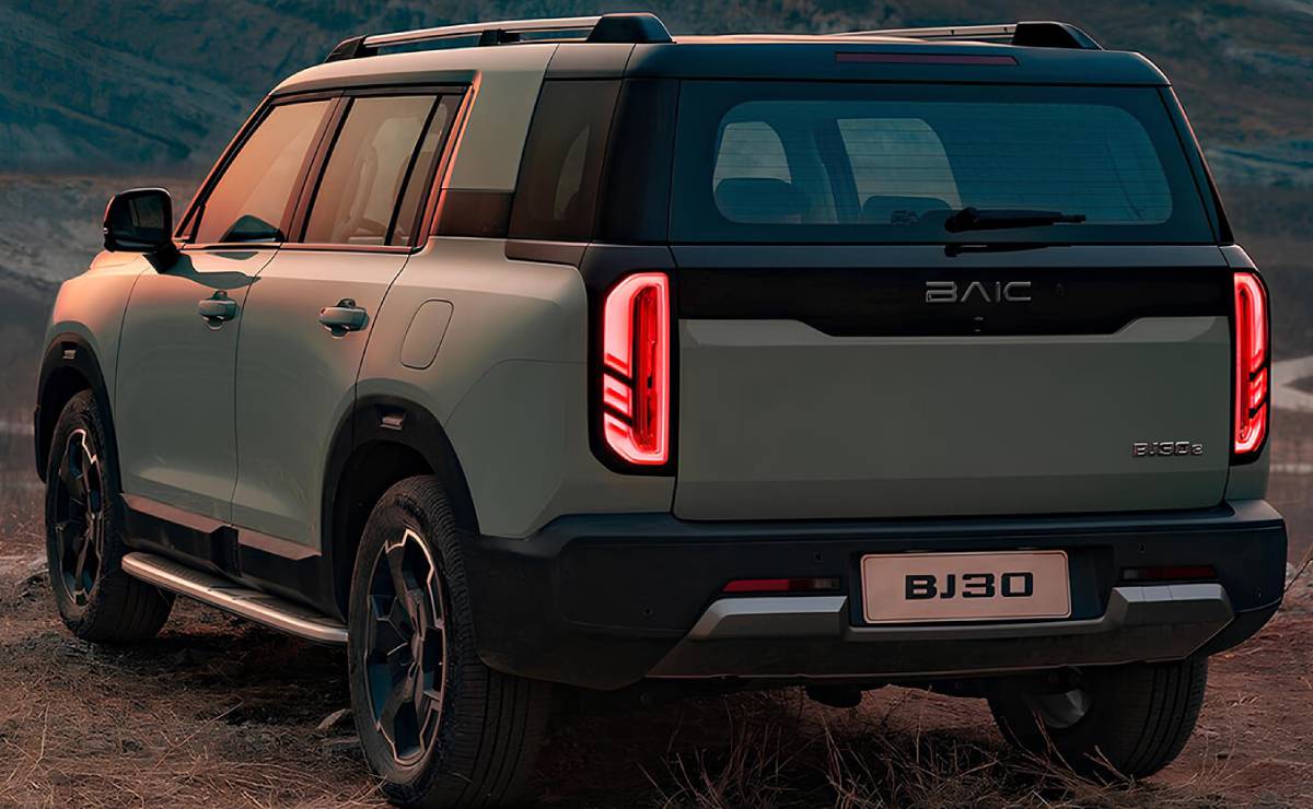 MDP SUV Baic BJ30 trasera ¿Es el BAIC BJ30 la nueva estrella de los SUV chinos en Argentina?