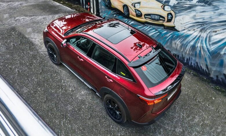 Haval H6 GT: La Nueva Amenaza China en el Segmento de SUVs Medianos MDP SUV Haval H6 GT techo Haval H6 GT: La Nueva Amenaza China en el Segmento de SUVs Medianos