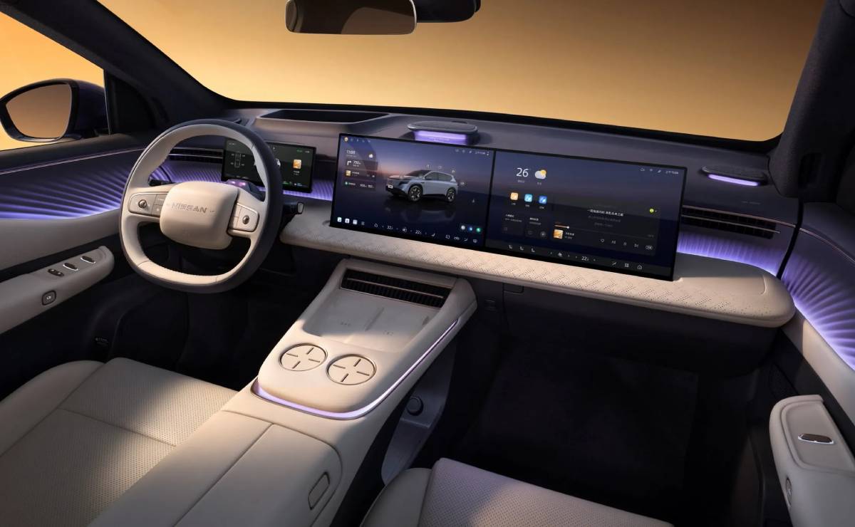 Nissan NX8: ¿El SUV mediano electrificado que revolucionará China? MDP SUV Nissan NX8 interior Nissan NX8: ¿El SUV mediano electrificado que revolucionará China?