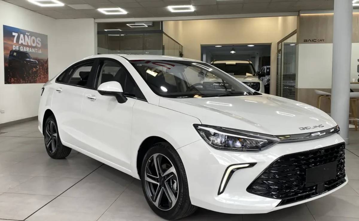 MDP Sedan Baic EU5 Plus frente BAIC U5 Plus: ¿El sedán que revolucionará el mercado argentino?