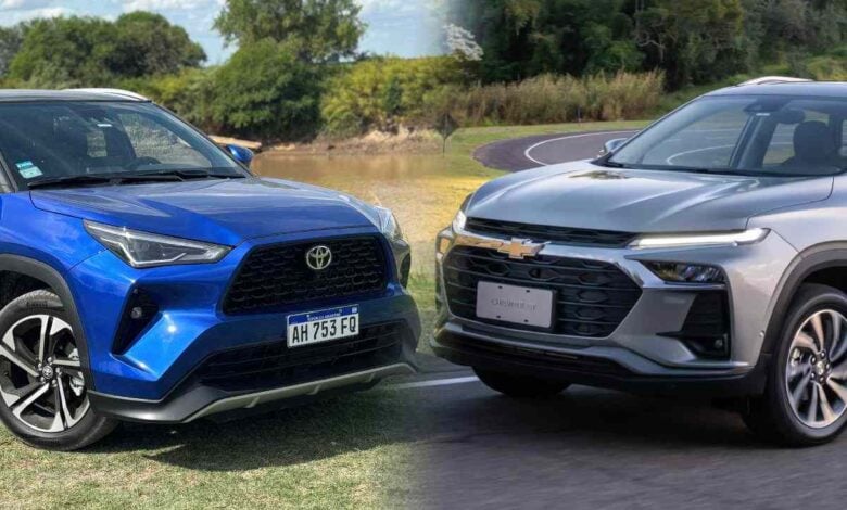 MDP Toyota Yaris Cross vs Chevrolet Tracker ¿Puede el Toyota Yaris Cross conquistar el segmento B de SUV en nuestra región?