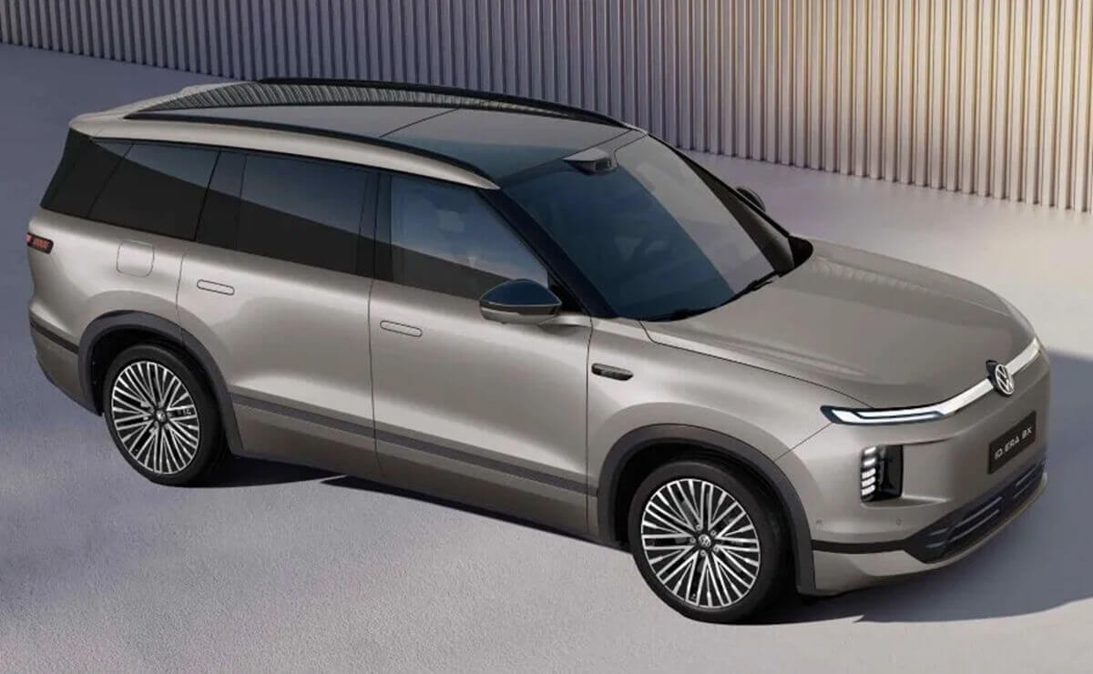 MDP Volkswagen ID. ERA 9X perfil Volkswagen Presenta el ID.ERA 9X: El Futuro del SUV de Lujo Está Aquí