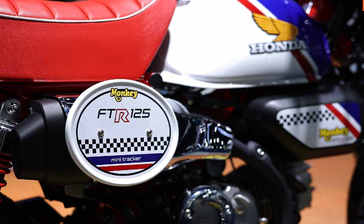 MDP honda monkey ftr 2 La Honda Monkey FTR Limited Edition: Un Homenaje Rodante al Flat Track Estadounidense