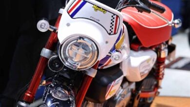 MDP honda monkey ftr 3 La Honda Monkey FTR Limited Edition: Un Homenaje Rodante al Flat Track Estadounidense