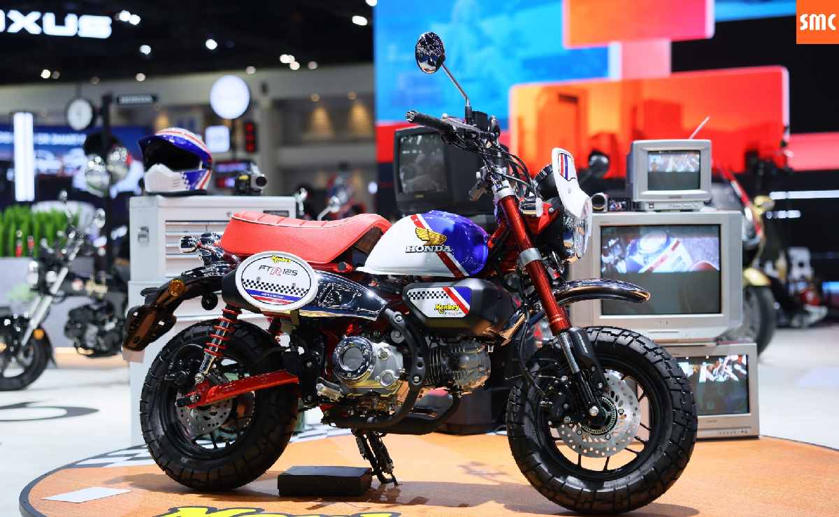 MDP honda monkey ftr La Honda Monkey FTR Limited Edition: Un Homenaje Rodante al Flat Track Estadounidense