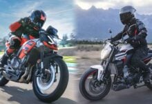 MDP motos naked kove 350r vs aprilia tuono 457 Aprilia Tuono 457 vs Kove 350R: ¿Cuál es la elección perfecta para el segmento medio?