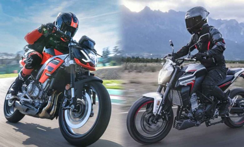 Aprilia Tuono 457 vs Kove 350R: ¿Cuál es la elección perfecta para el segmento medio? MDP motos naked kove 350r vs aprilia tuono 457 Aprilia Tuono 457 vs Kove 350R: ¿Cuál es la elección perfecta para el segmento medio?