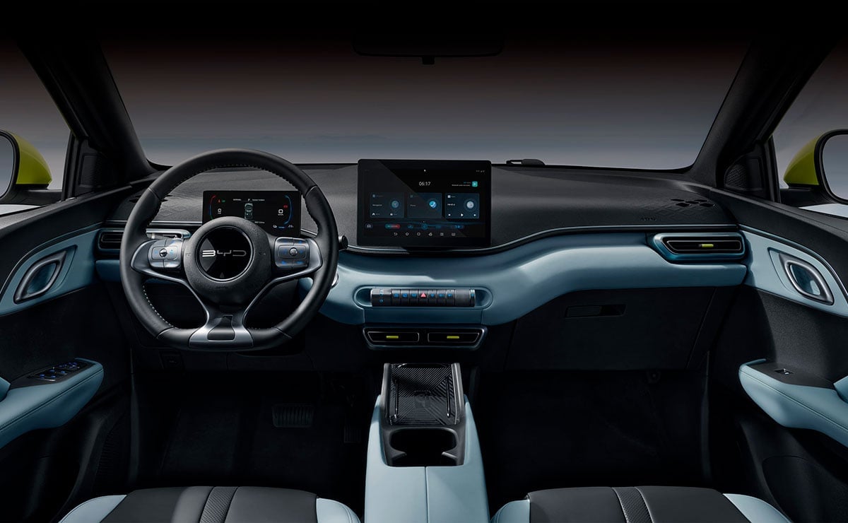 MDP Auto BYD Dolphin Mini interior ¿Es el BYD Dolphin Mini el Revolucionario de la Movilidad Eléctrica en Argentina?