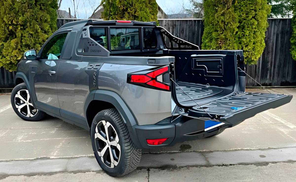 MDP Duster pick up trasera 1 Dacia Duster Pick-Up: Revolucionando el Segmento con Versatilidad y Estilo